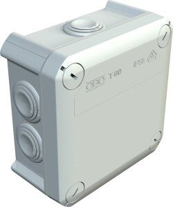 Коробка монтажна OBO Bettermann 114 x 114 x 57 мм (тип Т60 IP 66)