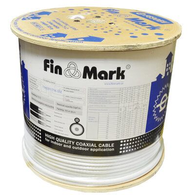 Кабель FinMark F 660 BV white бухта 305м
