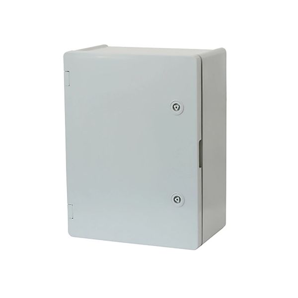 Щит ERKA 025 500 x 600 x 230 мм з монтажною панеллю і опаловими дверцятами