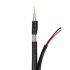 Кабель коаксіальний RG690-Cu+2*0.75 PE бухта 305м