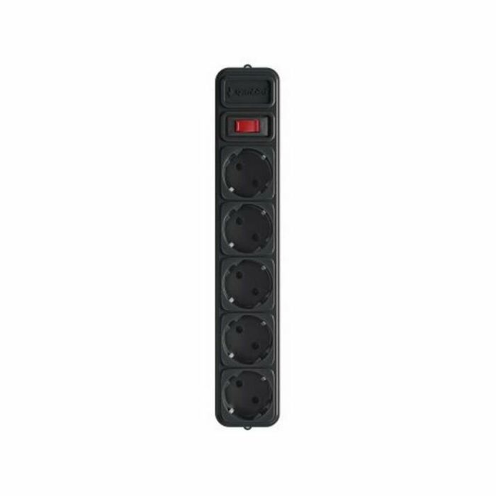 Мережевий фільтр Maxxter SPM5-G-6B, 1.8 м кабель, 5 розеток