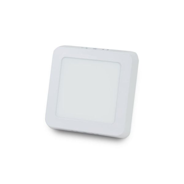 Світильник світлодіодний LIGHTWELL LW-SQ-SRF-6 6 W квадратний накладний