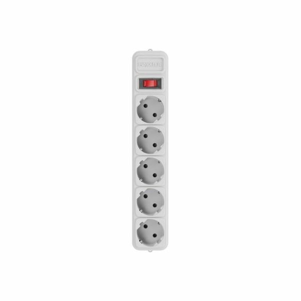 Мережевий фільтр Maxxter SPM5-G-10G, 3 м кабель, 5 розеток