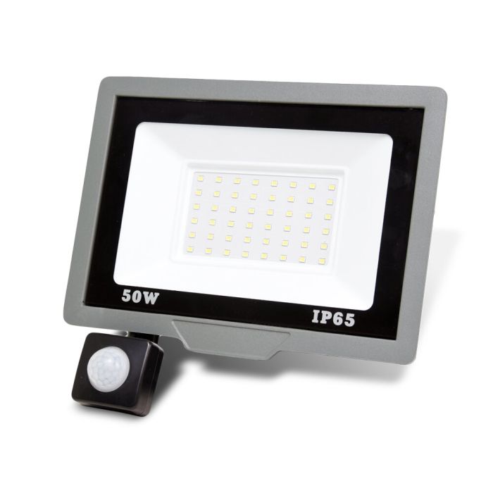 Прожектор світлодіодний ONE LED ultra (ZY-TH18-50-S) 50 Вт з датчиком руху