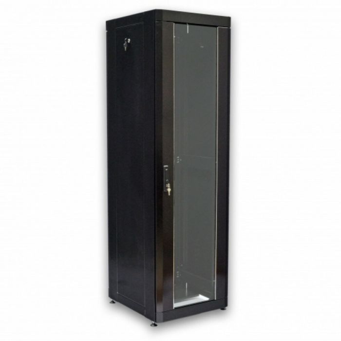 Шафа серверна CMS 42U 610 х 675 UA-MGSE4266MB посилена для мережевого обладнання