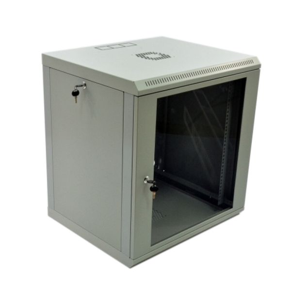 Шафа серверна CMS 12U 600 x 500 x 640 UA-MGSWL125G для мережевого обладнання
