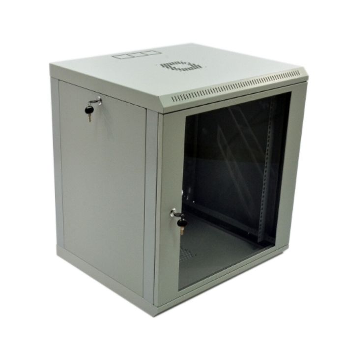 Шафа серверна CMS 12U 600 x 500 x 640 UA-MGSWL125G для мережевого обладнання