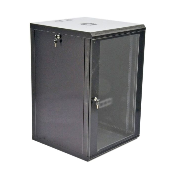 Шафа серверна CMS 18U 600 x 600 x 907 UA-MGSWL186B для мережевого обладнання