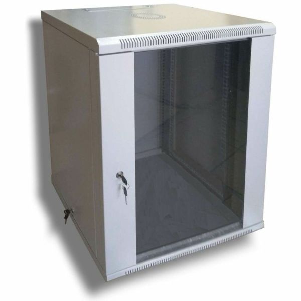 Шафа серверна Hypernet 15U 600 x 600 WMNC66-15U-FLAT для мережевого обладнання