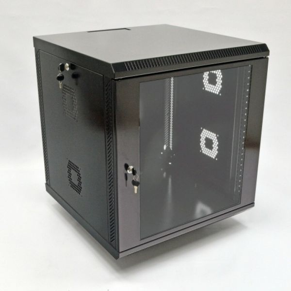Шафа серверна CMS 12U 600 х 600 х 640 UA-MGSWA126B для мережевого обладнання