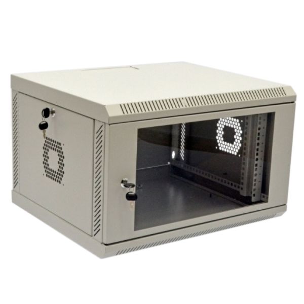 Шафа серверна CMS 6U 600 х 500 х 373 UA-MGSWA65G для мережевого обладнання