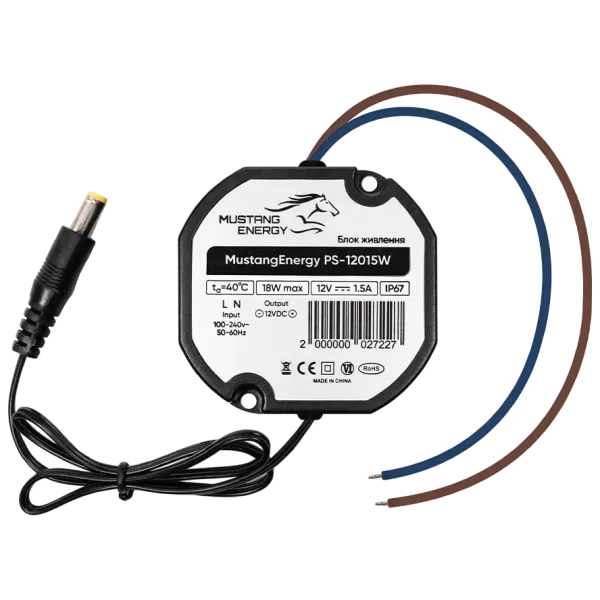 Блок живлення Mustang Energy PS-12015W IP67