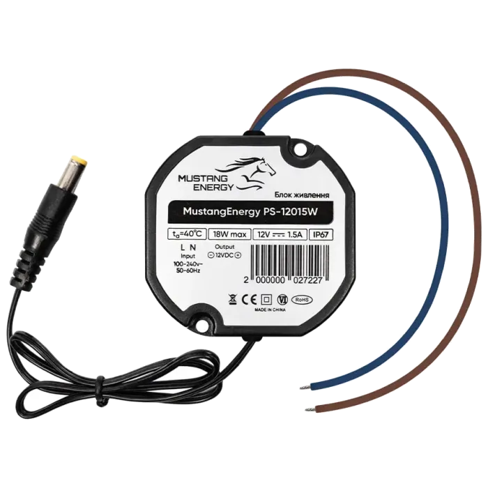 Блок живлення Mustang Energy PS-12015W IP67
