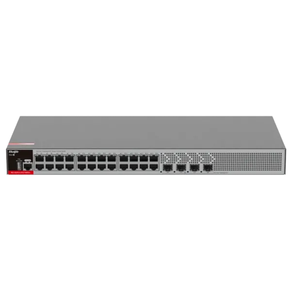 Комутатор 28 портів керований Ruijie RG-S2915-24GT4MS-L Layer 2+