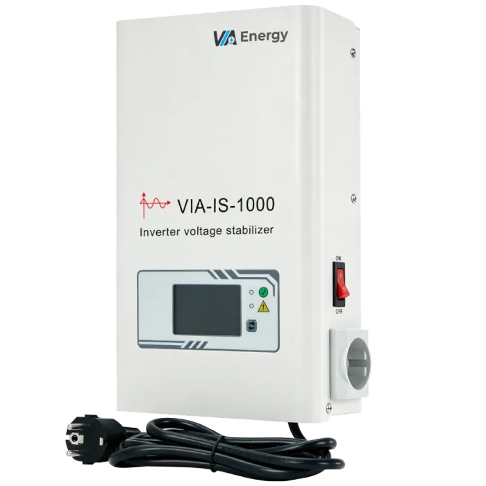 Стабілізатор напруги інверторний VIA Energy VIA-IS-1000VA 1xShuko