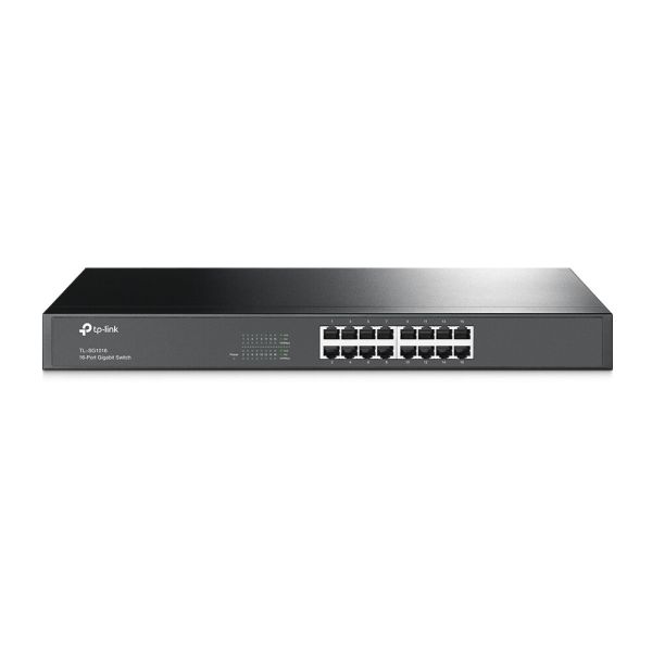 Комутатор TP-LINK TL-SG1016 16-портовий некерований гігабітний, встановлення в 19" стійку