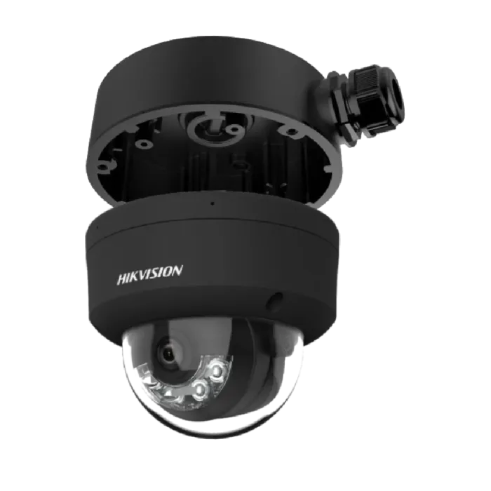 Разом дешевше Hikvision DS-2CD2143G2-LIS2U BLACK 2.8mm + DS-1280ZJ-DM46 BLACK