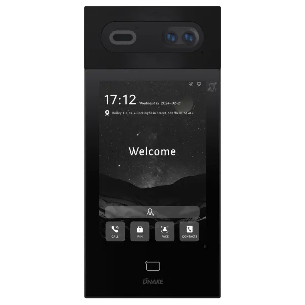 Виклична панель Dnake S617/F (врізна) S617 Android 8" IPS IK08