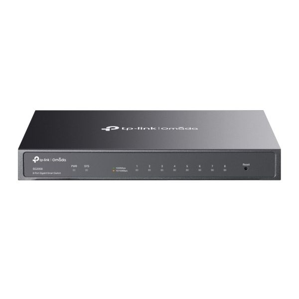 Комутатор TP-LINK TL-SG2008 Smart Switch 8-портовий гігабітний