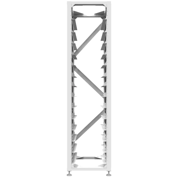 Стойка для 14 висковольтних батарей Deye BOS-A-Rack-14 floors