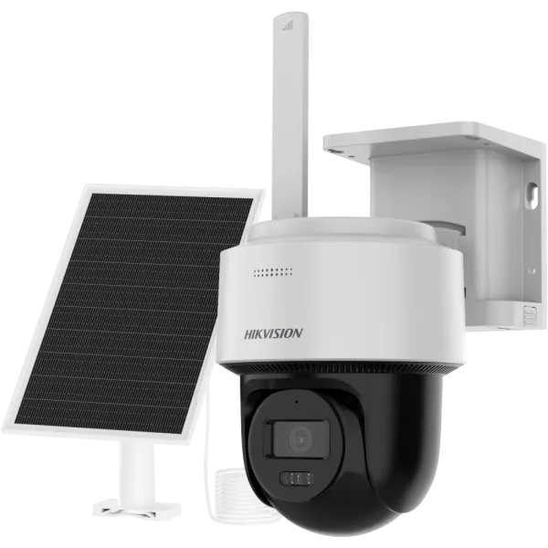 IP відеокамера Hikvision DS-2CFSP4/4G-SIM Cold proof (2.8мм) 4МП 4G PT (SIM-карта в комплекті) ЗАРЯДКА В МІНУСОВУ ТЕМПЕРАТУРУ