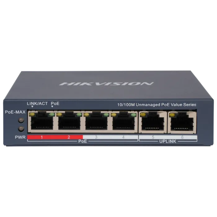 Hikvision DS-3E0106P-E/M(B) POE