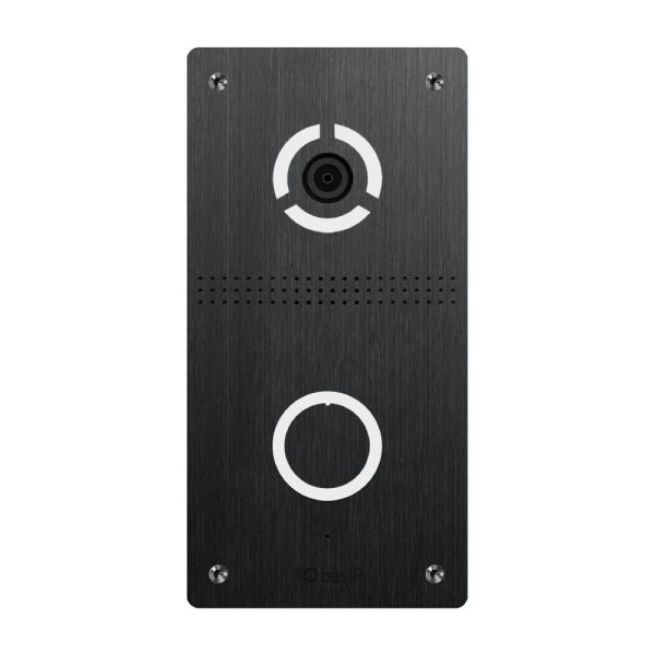 IP панель виклику Bas-IP AV-04FDI black для IP-домофонів