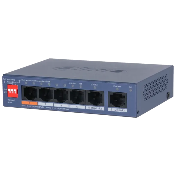 Dahua DH-CS4006-4ET2GT-60 PoE