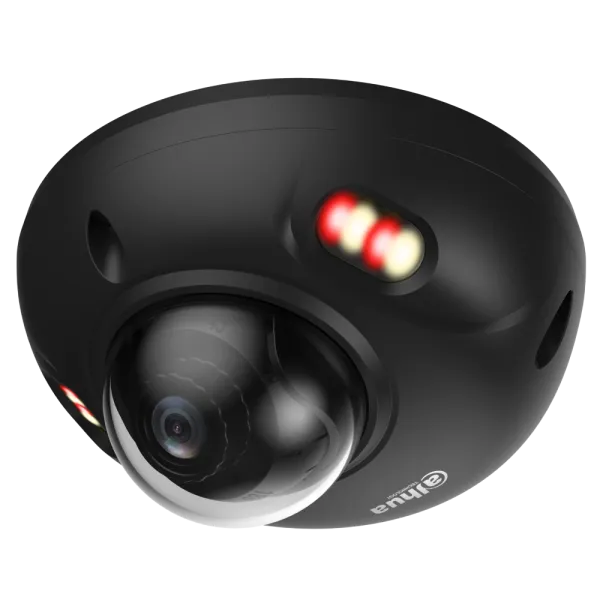 IP відеокамера Dahua DH-IPC-HDBW3649F-AS-IL-Black 6МП (2.1мм) з мікрофоном