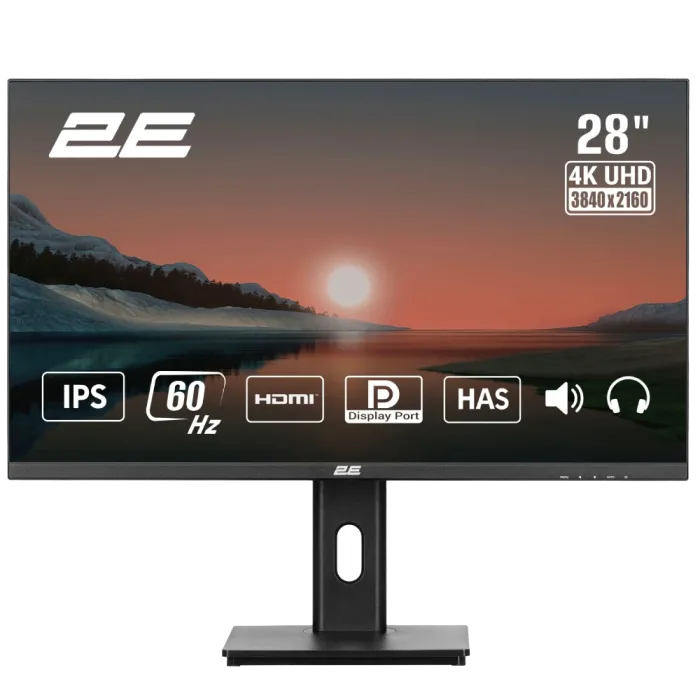 Монітор 2E L2825B 28" дюйма 3840x2160 IPS