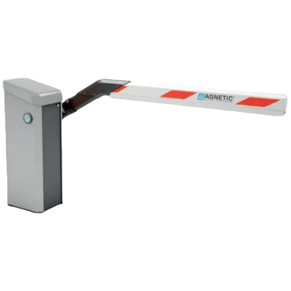 Шлагбаум Magnetic без стріли (лівий проїзд) білий алюміній PARKING PRO-LA0020