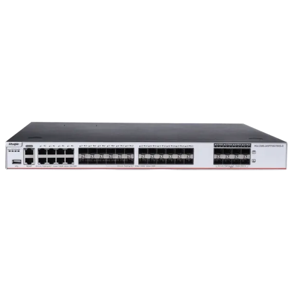 Комутатор 24 порти керований Ruijie RG-CS85-24SFP/8GT8XS-D