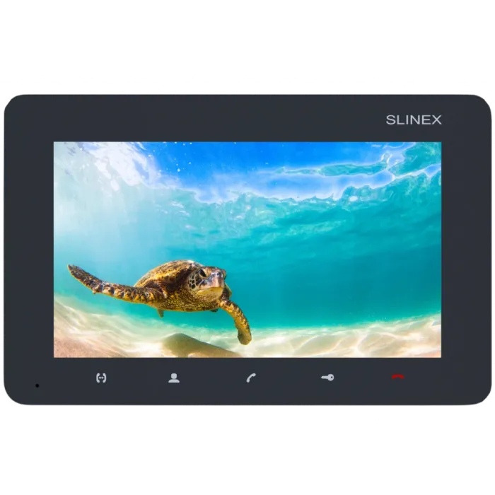 Відеодомофон 7" Slinex SM-07M (dark grey)