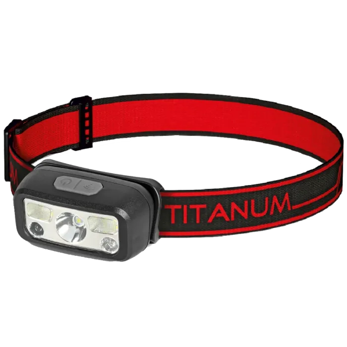 Налобний світлодіодний ліхтарик TITANUM TLF-H07 80Lm 11000К /8000K