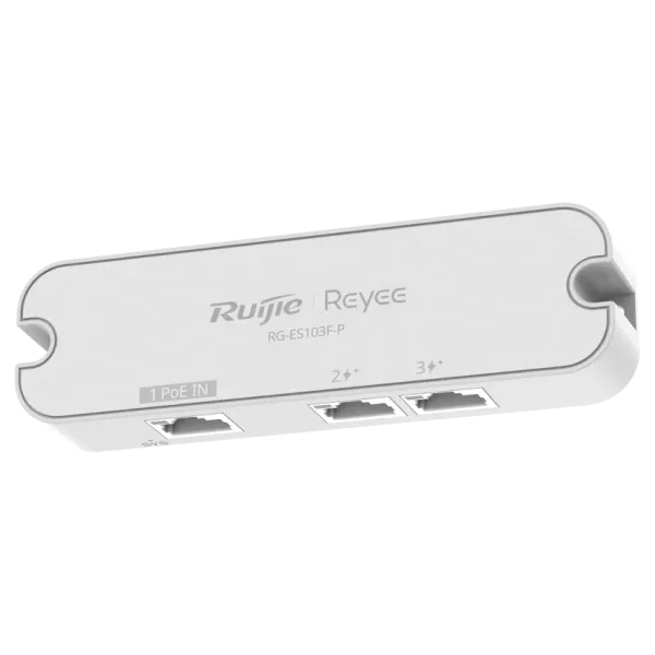 Комутатор 3 порти некерований Ruijie Reyee RG-ES103F-P