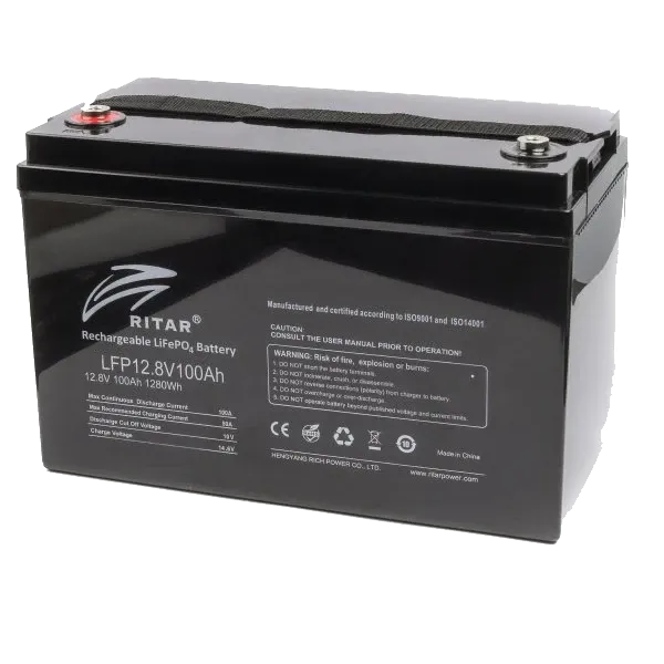 Акумуляторна батарея з bluetooth Ritar LFP12.8V100AH
