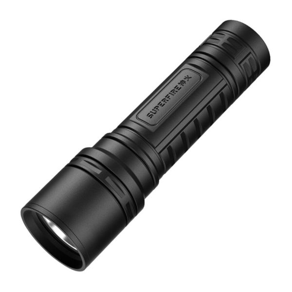 Ручний ліхтарик SUPERFIRE S33-X, що перезаряджається, з потужністю 7 Вт