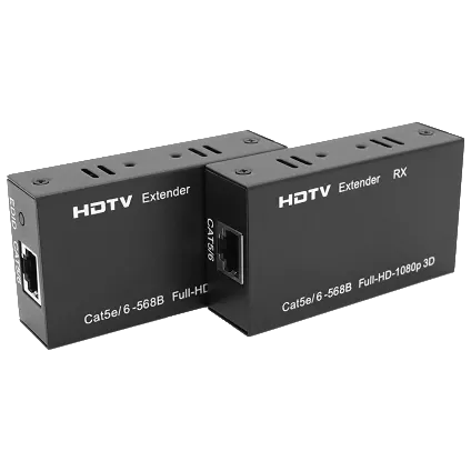 Одноканальний активний подовжувач HDMI по UTP кабелю з управлінням до 60м