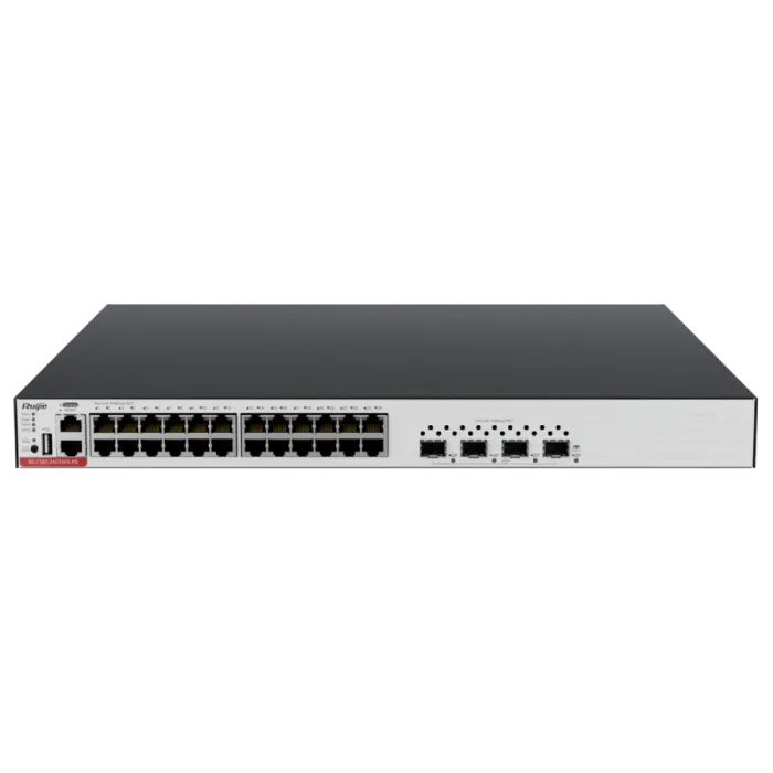 Комутатор 24 порти керований Ruijie RG-CS83-24GT4XS-PD L3 POE