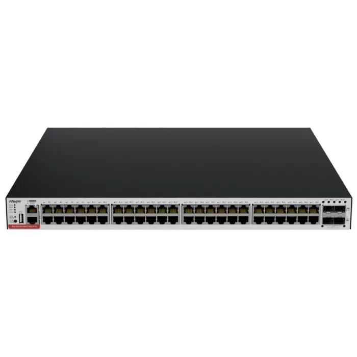 Комутатор 24 порти керований Ruijie RG-CS83-48GT4XS-PD L3 POE
