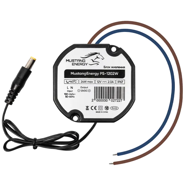 Блок живлення Mustang Energy PS-1202W IP67