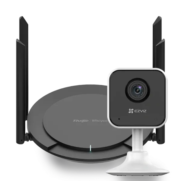 Комплект Ezviz CS-H1C (1080P) + Reyee RG-EW300 PRO