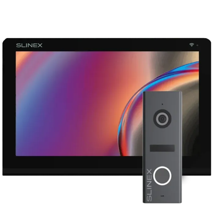 Комплект Slinex Nexo 7 Cloud black + ML-17HD graphite