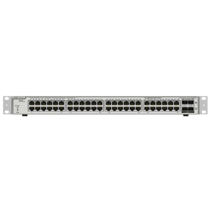 Комутатор 48 портів керований Ruijie Reyee RG-NBS3200-48GT4XS-P-V2 L2+ POE