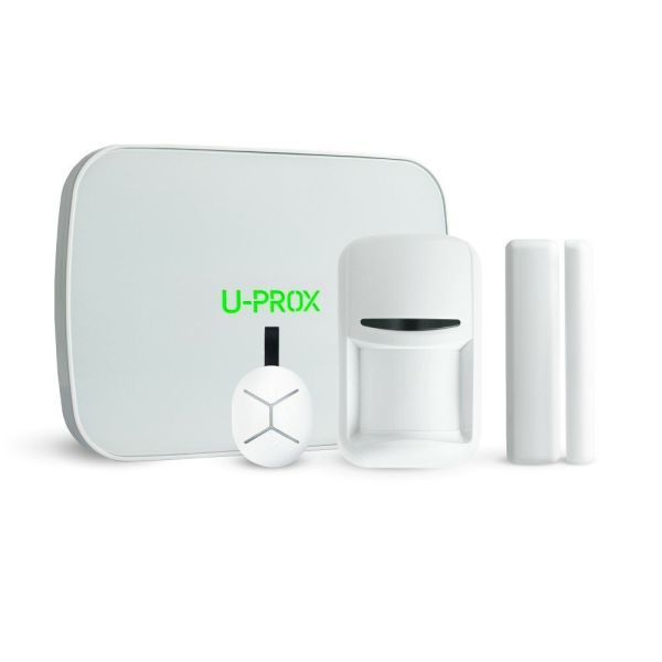 Комплект бездротової охоронної сигналізації U-Prox MPX LE KF kit White