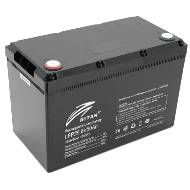 Літієва акумуляторна батарея Ritar LFP25.6V50AH G1
