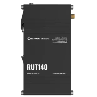 Промисловий стільниковий маршрутизатор Teltonika RUT140 на DIN-рейку
