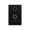 IP панель виклику Bas-IP AV-08FBL black з розпізнаванням облич і зчитувачем UKEY