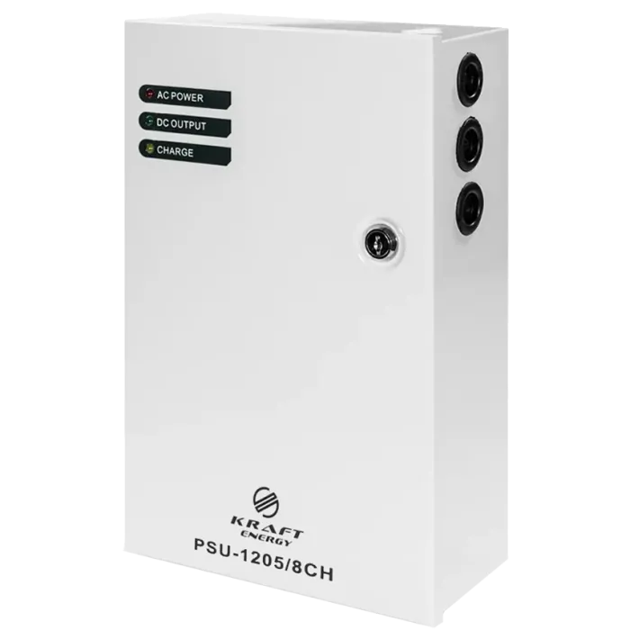 Джерело безперебійного живлення Kraft PSU-1205/8CH