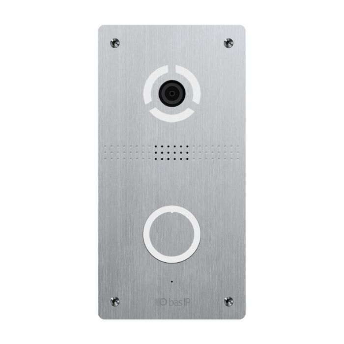 IP панель виклику Bas-IP AV-04FDI silver для IP-домофонів